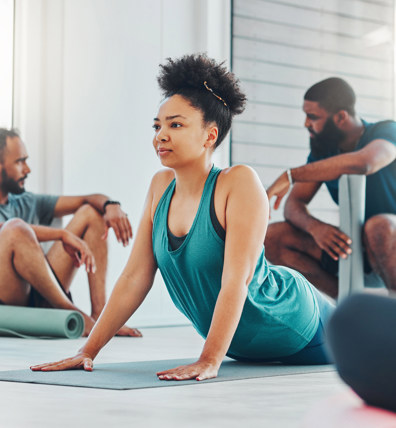 Finlake Gym Yoga Class